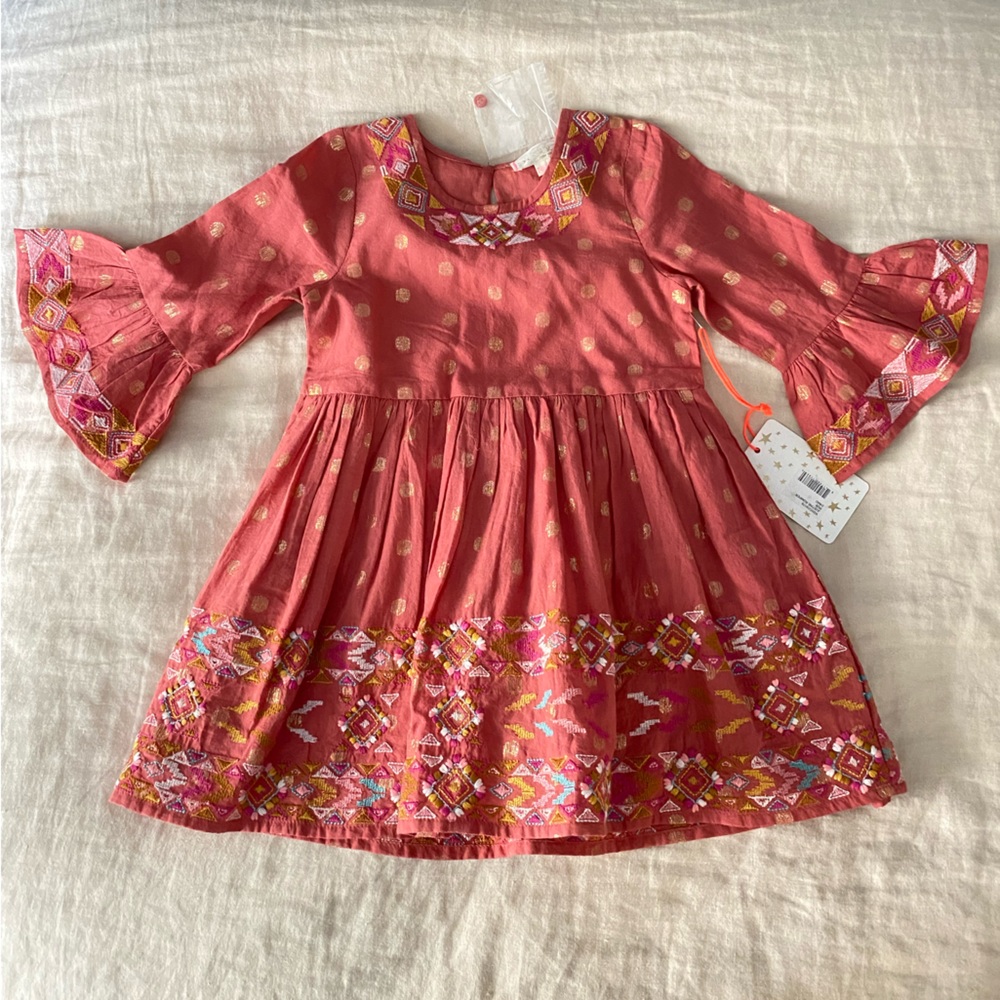 NWT EGG New York two piece boho set with bloomers